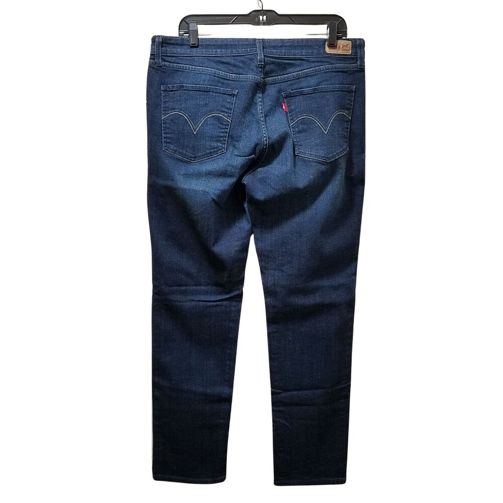 Levi's Mid Rise Skinny Jeans Women’s 16M Blue Stretch Denim 35x31 - Picture 2 of 5